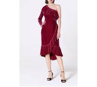 LK Bennett Freud Magenta size 12 | Midi Dresses Outlet | Women | Pink 12
