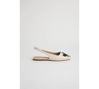 LK Bennett Frieda Flats Ecru size 40 | Ballerinas Outlet | Women | Brown 40