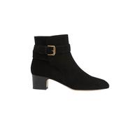 LK Bennett Jerrie Buckle Low Block Black size 35 | Boots Outlet | Women | Black 35