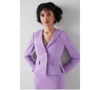 LK Bennett Jk Adele - Fold Back Coll Lavender size 48 | Blazers Outlet | Women 48