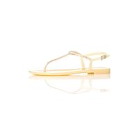 LK Bennett Lola - Jelly Flat With Sw Lemon size 39 | Outlet | Women | White 39
