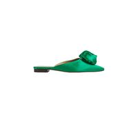 LK Bennett Rosie Satin Rose Flat Emerald size 35 | Mules Outlet | Women | Pink 35