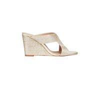 LK Bennett Sonia Rope Lurex Wedge Mu Soft Gold size 40 | Outlet | Women | Yellow 40
