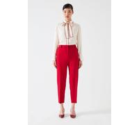 LK Bennett Tr Mya Tailored Tr Merlot size 8 | Straight Pants Outlet | Women 8