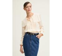 LK Bennett Tw Olive Sailor Blouse Ivory size 8 | Blouses Outlet | Women | Green 8