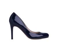 Lk Bennett Womens Blu-navy Stila Patent-leather Courts Eur 38 / 5 Uk