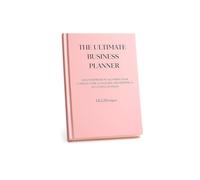 lk22designs business planner The Ultimate Business Planner - Undated LK22Designs Hardback planner book Manifestation Dream