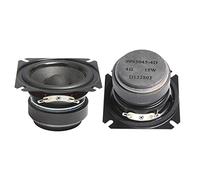 LKAMCBZMF Mid-Bass Speaker, Pack of 2 2.5 Inch Full Range Speaker 4 Ohm 15W HIFI Bluetooth Portable Home Theater Bookshelf