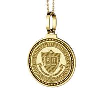 LKBEADS 925 Sterling Silver Hebrew K, Kaf Alphabet Engraved Round 28mm Pendant Necklace Gold Plated Charm For Men & Women With 18 Inch Cable Handmade Jewelry |LK_ENGP_0450