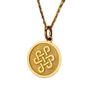 LKBEADS 925 sterling silver necklace 22mm|18 inch chain|ship wheel |tiny nautical |minimalist traveler |dainty ocean lover |travel lover|gold plating handmade jewelry |LK_PNK_01702