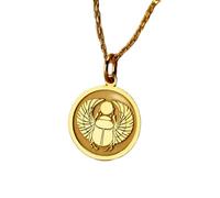 LKBEADS 925 sterling silver necklace 24mm |18 inch chain | water element | water element pendant | water element symbol | alchemy | birthday|gold plating handmade jewelry |LK_PNK_01462