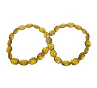 LKBEADS AAA+ rare quality natural citrine 16x12mm gemstone 20 inch necklace | faceted stone oval shape,yellow color | beaded necklace | handmade jewelry | for gift unisex |LK_NSLF_00193