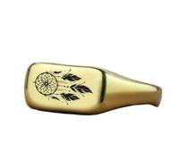 LKBEADS dream catcher ring in rectangle shape | 925 sterling silver gold plated | gift jewelry,vintage style signet ring's hypoallergenic handmade jewellery|LK_PDR_01366_11