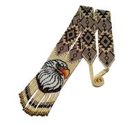 LKBEADS Hawk Ukrainian Gerdan Necklace Seed Beads Traditional Jewellery Multi Color Handmade Strand Beaded Ukrain Jewelry |LK_UKRN_0425