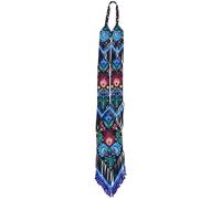 LKBEADS Midnight Floral Totem Ukrainian Gerdan Necklace Seed Beads Traditional Jewellery Multi Color Handmade Strand Beaded Ukrain Jewelry |LK_UKRN_0746