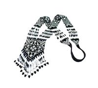 LKBEADS Midnight Snowflake Ukrainian Gerdan Necklace Seed Beads Traditional Jewellery Multi Color Handmade Strand Beaded Ukrain Jewelry |LK_UKRN_0728