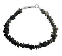 LKBEADS Natural ethiopian opal gemstone 5-6 mm stacking bracelet | 7 inch | multi color, uncut, cheep shape, faceted cut, stone | with silver plated clasp | handmade jewellry |LK_ESK_00133