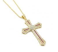 LKBEADS Peacock Feather Wide Pendant & Locket With Multi Stone Made In Gold Plated Brass 47X10Mm Multicolor Jewelry Charm Necklace With 18 Inch Chain Cable|LK_CHN_0158