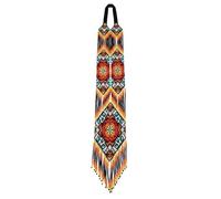 LKBEADS Solar Fire Medallion Ukrainian Gerdan Necklace Seed Beads Traditional Jewellery Multi Color Handmade Strand Beaded Ukrain Jewelry |LK_UKRN_0804