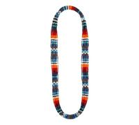 LKBEADS Sunset Sky Strands Ukrainian Gerdan Necklace Seed Beads Traditional Jewellery Multi Color Handmade Strand Beaded Ukrain Jewelry |LK_UKRN_0761