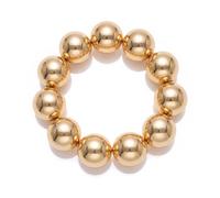 LKDASM Chunky Beaded Bracelet for Women, 20mm Round Large Bead Bracelet | Lightweight Acrylic Bead Bracelet, Strong & Durable Elastic Rope, 20mm Statement Round Beads, Beautifully Gift Box