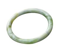LKDCNUP Lucky Bracelet, Bracelets,Bracelets For Women,Feng Shui Oil Cyan Jade Bangle Bracelet for Women Genuine Dingdang Bracelet Fashion and Auspicious Fit 58-62mm