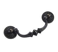 LKDCNUP Retro Handle， Handle,Dresser Pulls 3.5" 5. C-C Vintage Style Bail Drawer Pull Drop Swing Handles 1/2" Centers