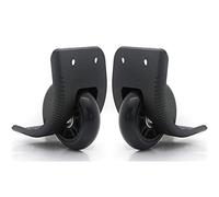 LKDCNUP Suitcase casters, Luggage Replacement Wheel, Directional Black Typ Mute Wheel Suitcase Replacement Repair Wheels Parts Spinner
