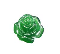 LKDCNUP Talisman necklace, Feng Shui Pendant,Feng Shui Green Jade Necklace Pendant for Women Genuine Yoga Chalcedony Agate Rose Flower Rich Fashion Auspicious