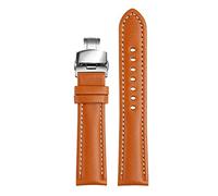LKDCNUP Watch strap, Watchband,The Genuine Leather Bracelet Watch Strap Matte With Mat Wine Red Wrist Watches Band