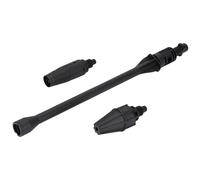 LKEVREG Pressure Washer Lance for Karcher K2-K7 & Dirt Blaster, 2-in-1 Nozzles, Turbo & Spray, Adjustable High & Low Pressure, Black Plastic, 140 Bar, 12L/Min, Quick Coupling, Gun Valve