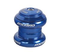 LKfjnhePF Bike Headset Mountain Bicycle Palin Bowl Set 34mm Aluminum Alloy External 2 Bearing Headset Bike Cycling Parts(Blue 34mm)