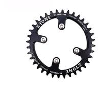 LKfjnhePF Chainring Chainring 76 BCD Round 30T 32T 34 36 38T 40T Tooth MTB Bike Cycling Bicycle ChainWheel Toothplate 76bcd Narrow Wide Chainring(30T)