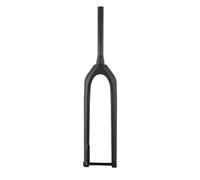 LKfjnhePF Suspension Forks 27.5er 29er Carbon MTB Fork 15x110mm 1-1/8"-1-1/2" Tapered Max Tire 3.0 Mountain Bike Rigid Forks(27.5er Matt Black)