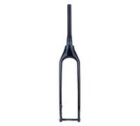 LKfjnhePF Suspension Forks Carbon MTB Rigid Fork 26 27.5 29 Universal Thru Axle 15 * 110mm Tapered Fiber Mountain Bicycle Bike(Tapered Glossy)