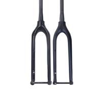 LKfjnhePF Suspension Forks Carbon MTB Rigid Fork 29 27.5 26 Thru Axle 15 * 100mm Tapered Fiber Cycling Mountain Bike Bicycle(29 Tapered Matte)