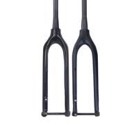 LKfjnhePF Suspension Forks Carbon MTB Rigid Fork 29 27.5 26 Thru Axle 15 * 100mm Tapered Fiber Cycling Mountain Bike Bicycle(29 Tapered Glossy)