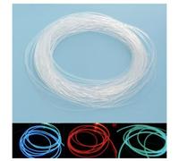 LKG ® Side Glow Flexible Fibre Optic Optical Fibre Lighting Light Cable 3mm Diameter - DIY, Moody Lights, Sensory, Ceiling Stars, Waterproof (2 Meters)