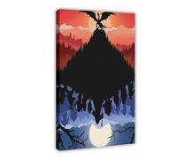 LKGHAGF An Epic Adventure - Travel Poster Canvas Poster Wall Art Decor Print Picture Paintings for Living Room Bedroom Decoration 12x18inch(30x45cm)