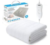 LKH Home Collection Electric Heated Blanket For Beds 3 Heat Settings Detachable Controller Fast Heat Up Overheat Protection For Cold Winter Nights