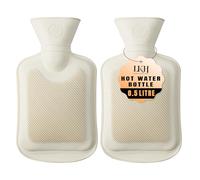 LKH Rubber Hot Water Bottle 0.5 Litre Pain Relief Comforting 2-Pack Hot Water Bottle Hot & Cold Compress Hot Water Pad PVC-Rubber Material Non-Slipping Hot Water Bag