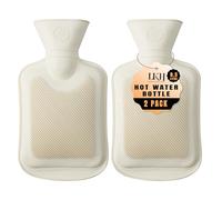 LKH Rubber Hot Water Bottle UK - 0.5 Litre Water Bottle Best for Neck, Shoulder, Period Pain Relief, Comforting Hot & Cold Compress, Hot Pad, PVC-Rubber Material, Non-Slipping Bag