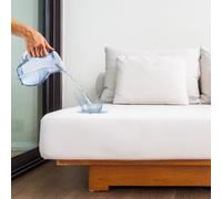 LKH Waterproof Mattress Protector Cot Bed - Hypoallergenic, Breathable, Noiseless & Deep Fitted Bed Cover - Soft Teddy Fabric, Machine Washable, Anti-Allergy Bedding