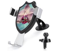 LKHDS A Blooming Flower Phone Holders for Your Car Phone Mount Truck Stand for All Phone, Adjustable and Easy Clamp Cellphone Holder Car Accessories for Dashboard/Windshield/Vent