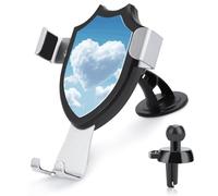LKHDS A Floating Heart Phone Holders for Your Car Phone Mount Truck Stand for All Phone, Adjustable and Easy Clamp Cellphone Holder Car Accessories for Dashboard/Windshield/Vent