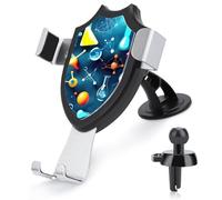 LKHDS Abstract Science Chemistry Phone Holders for Your Car Phone Mount Truck Stand for All Phone, Adjustable and Easy Clamp Cellphone Holder Car Accessories for Dashboard/Windshield/Vent