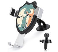 LKHDS Bears Together Phone Holders for Your Car Phone Mount Truck Stand for All Phone, Adjustable and Easy Clamp Cellphone Holder Car Accessories for Dashboard/Windshield/Vent