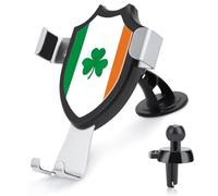 LKHDS Happy Irish Holidays Phone Holders for Your Car Phone Mount Truck Stand for All Phone, Adjustable and Easy Clamp Cellphone Holder Car Accessories for Dashboard/Windshield/Vent
