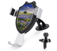 LKHDS Texas Bluebonnets Scenery Phone Holders for Your Car Phone Mount Truck Stand for All Phone, Adjustable and Easy Clamp Cellphone Holder Car Accessories for Dashboard/Windshield/Vent