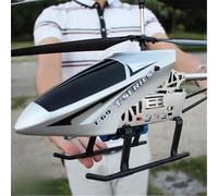LKHLTBF Rc Helicopter With Remote Control Extra Durable Big Plane Toy For Kids Drone Model Outdoor 3.5CH 80cm Aircraft Large Helicoptero,E,five battery package